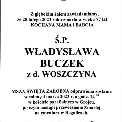 Władysława Buczek