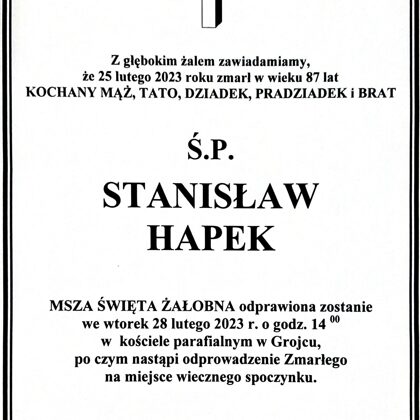 Stanisław Hapek