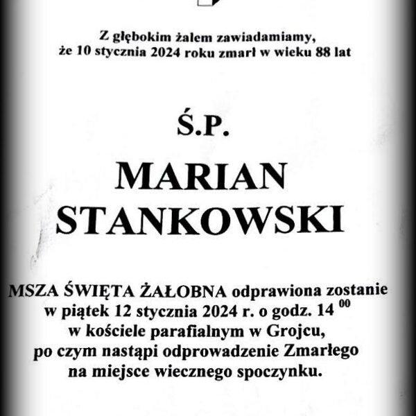 Stankowski Marian