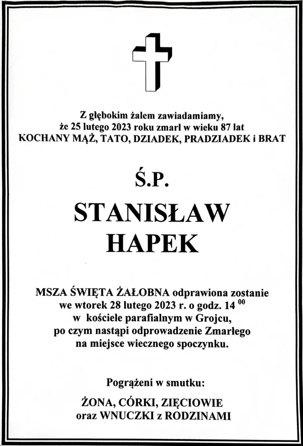 Stanisław Hapek